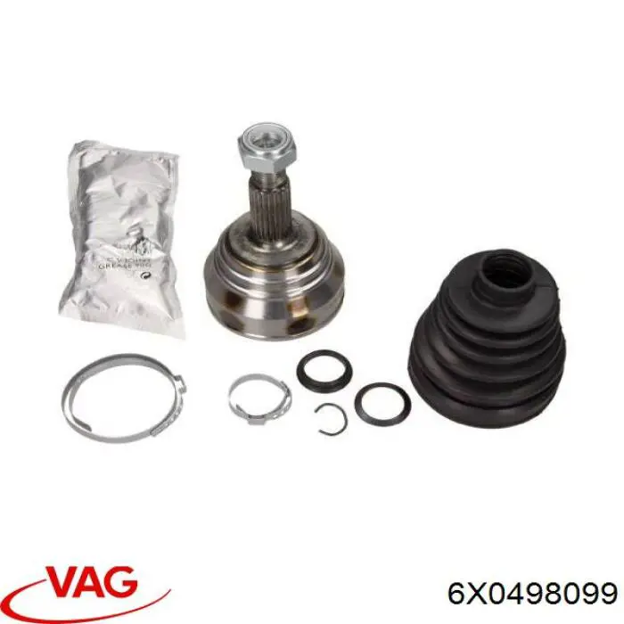 Junta homocinética exterior delantera VAG 6X0498099X precio, desde 62,39 EUR