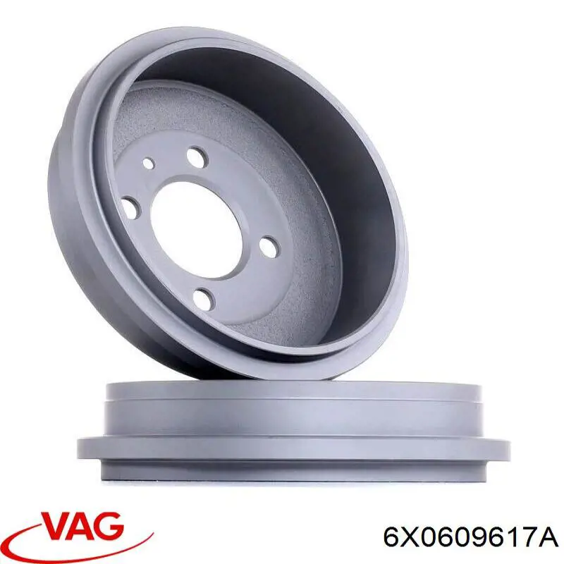 Comprar 6X0609617A VAG Tambor de freno trasero