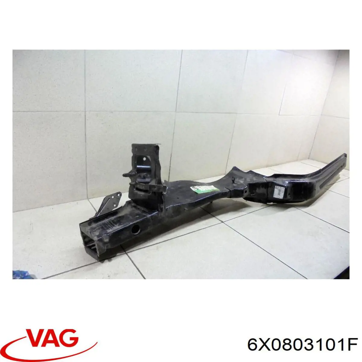 Larguero delantero izquierdo del bastidor VAG 6X0803101F precio, desde  