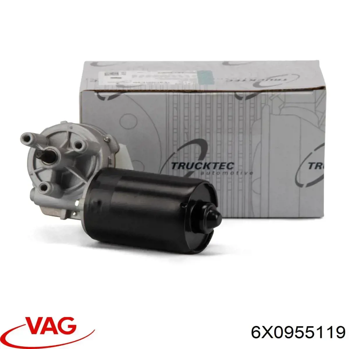 Motor limpiaparabrisas 6X0955119 VAG
