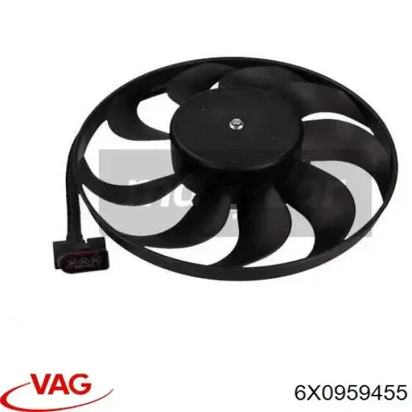 Ventilador de refrigeración del motor VAG 6X0959455
