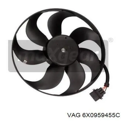 6X0959455C VAG Electroventilador del motor