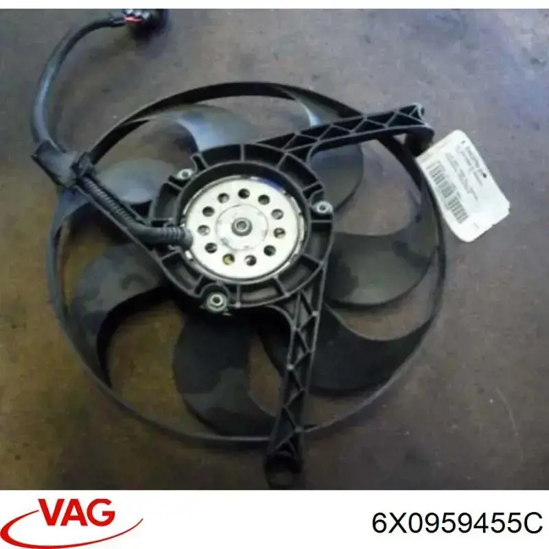 Ventilador del motor 6X0959455C VAG