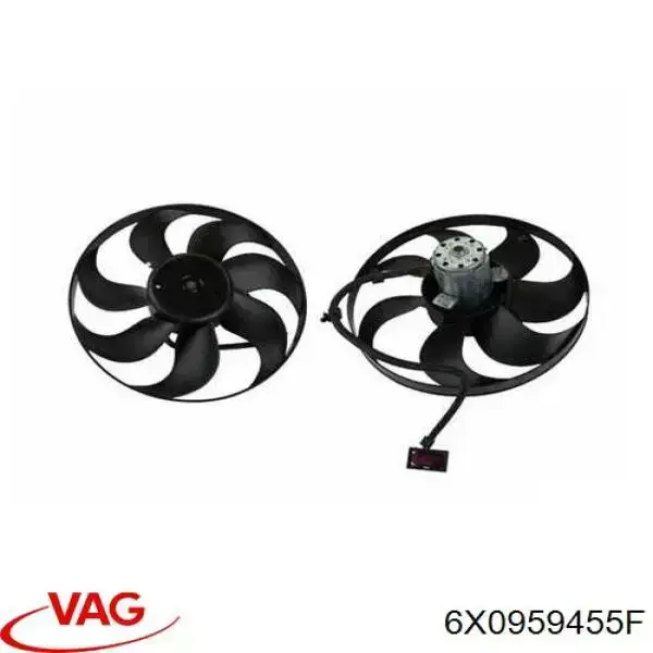 Ventilador de radiador VAG 6X0959455F precio, desde 57,13 EUR