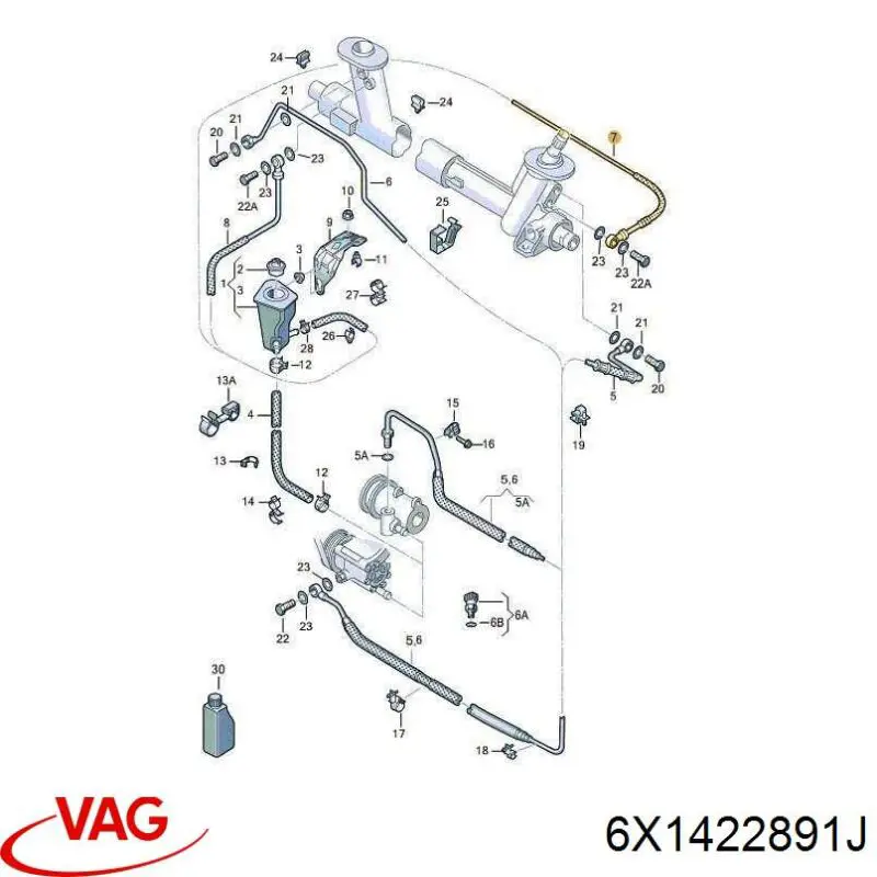 Comprar 6X1422891J VAG 