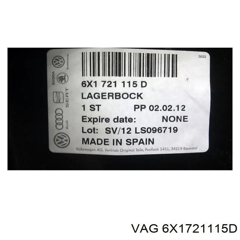 6X1721115B VAG 