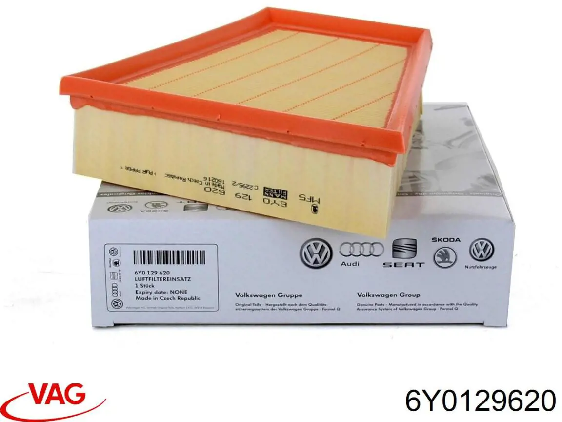 El filtro de aire VAG 6Y0129620 precio, desde 8,81 EUR