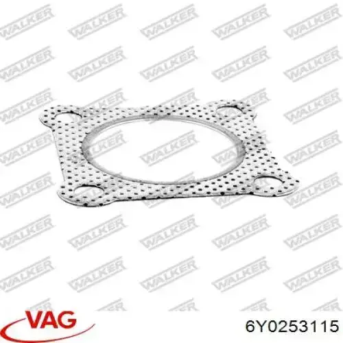 Junta de tubo de escape VAG 6Y0253115 precio, desde 2,98 EUR