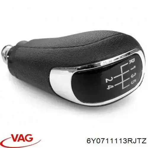 Pomo de palanca de cambios 6Y0711113RJTZ VAG