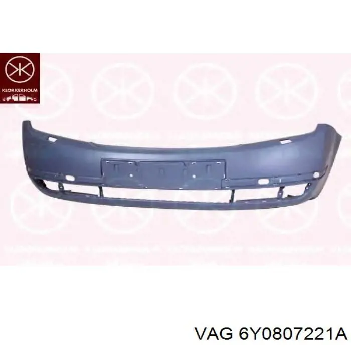 Parachoques delantero VAG 6Y0807221A precio, desde 259,40 EUR