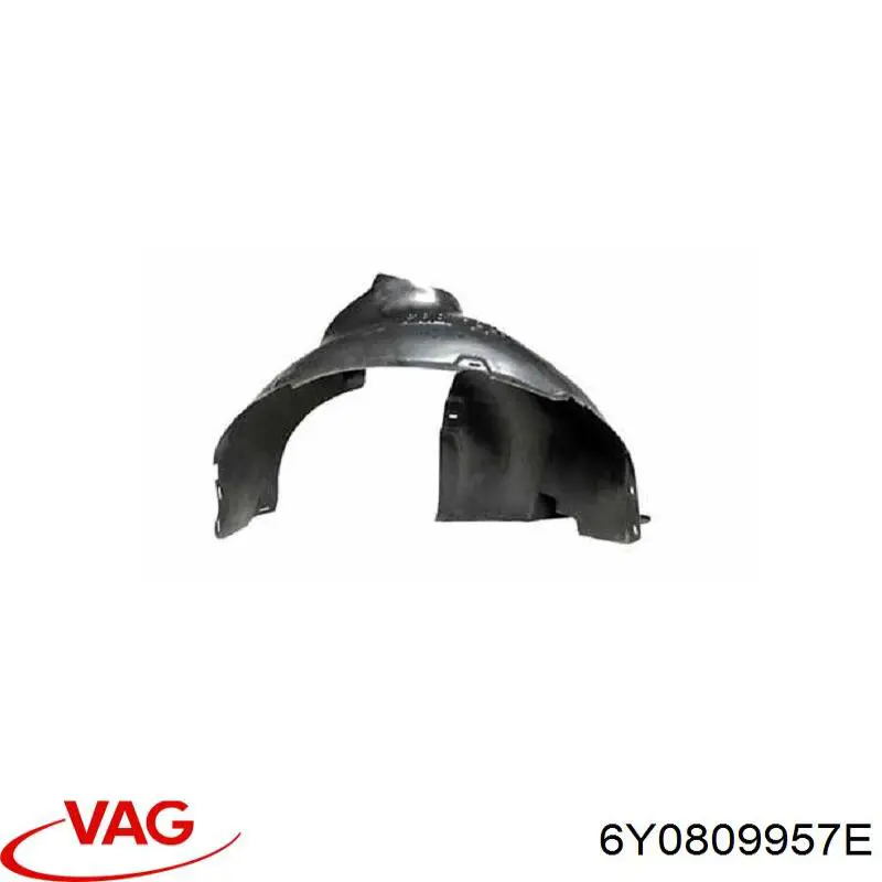 Guardalodos interior izquierdo, guardafango delantero VAG 6Y0809957E precio, desde 23,43 EUR