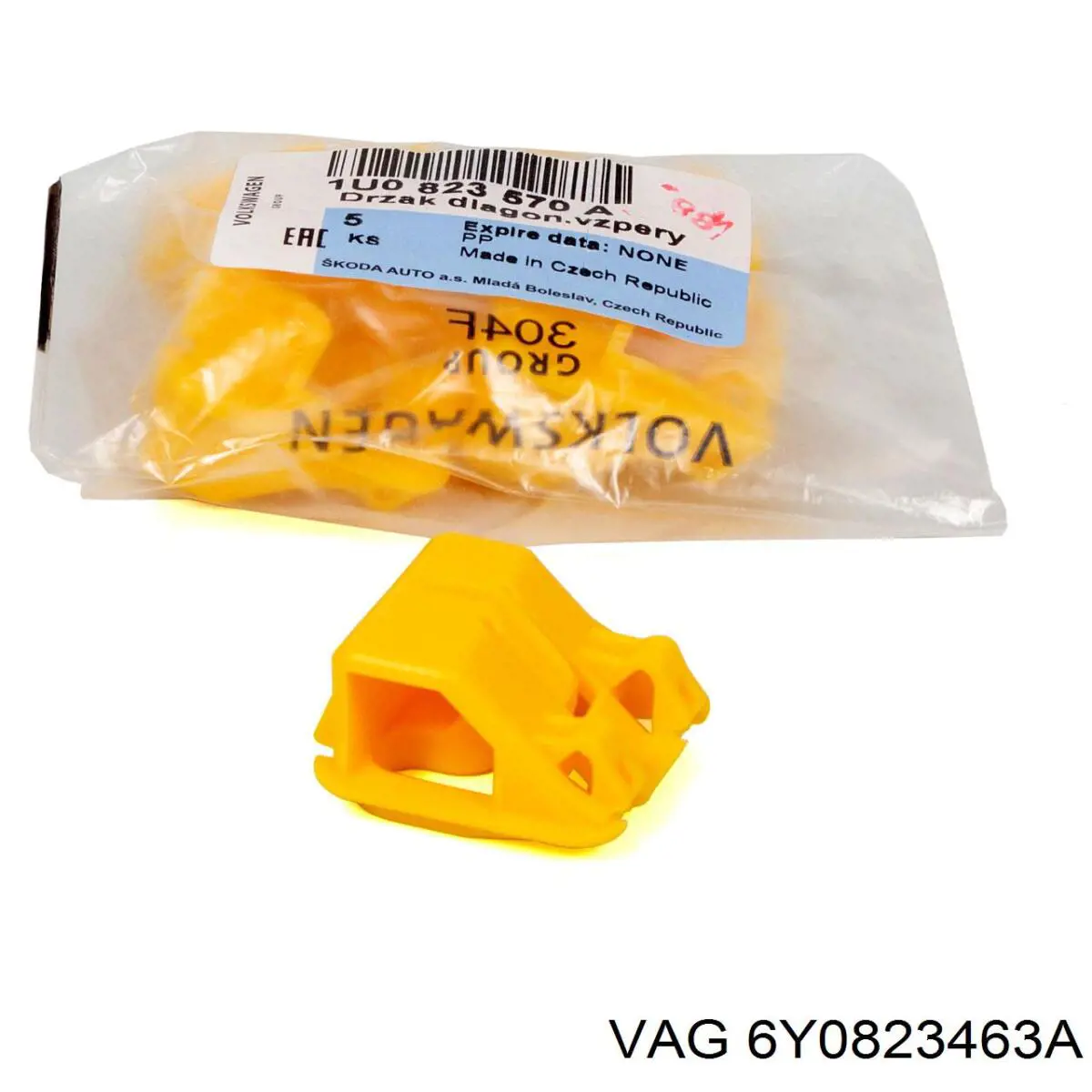 6Y0823463A VAG Palanquilla de apertura del capó