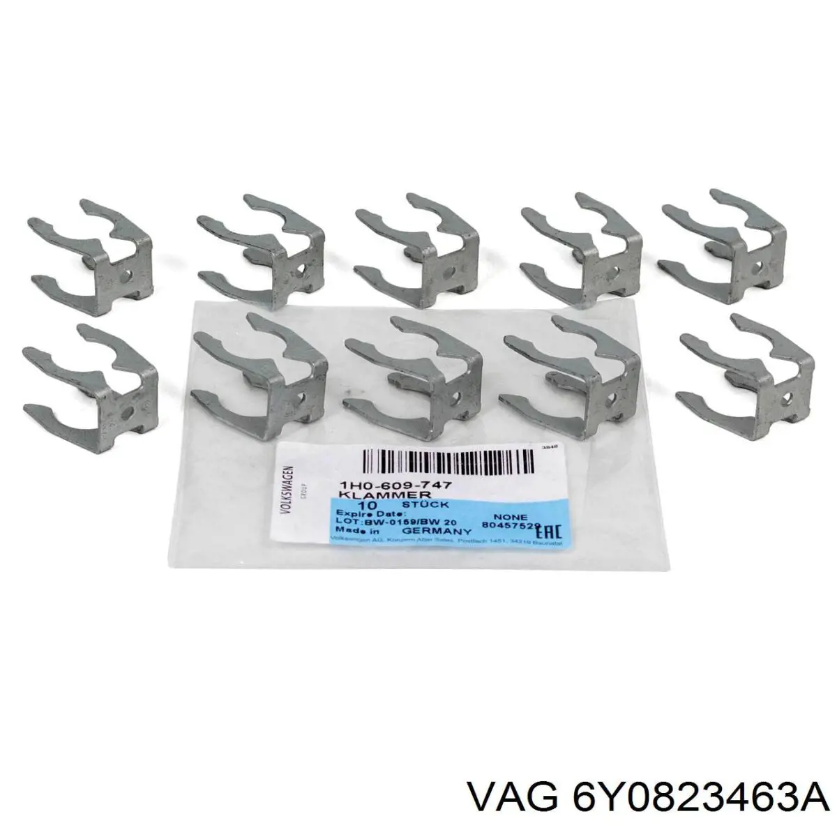 Palanquilla de apertura del capó VAG 6Y0823463A precio, desde 6,23 EUR