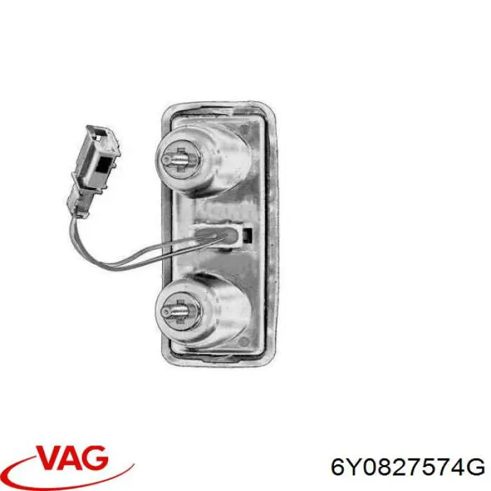 Tirador de maletero exterior VAG 6Y0827574G precio, desde 22,81 EUR