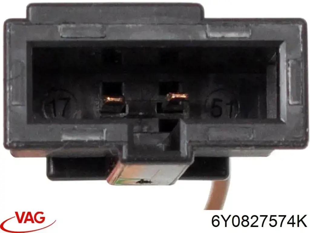 Tirador de puerta de maletero exterior 6Y0827574H VAG