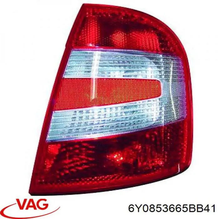Comprar 6Y0853665BB41 VAG Rejilla izquierda del parachoques delantero