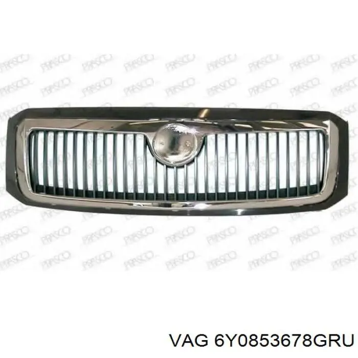 Comprar 6Y0853678 VAG Moldura de la rejilla del radiador