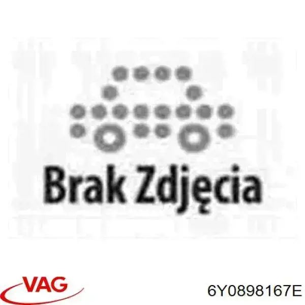Cilindro de cerradura de puerta delantera izquierda VAG 6Y0837167 precio, desde 15,35 EUR