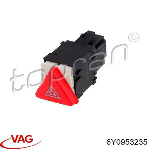 Boton de luz de emergencía 6Y0953235 VAG