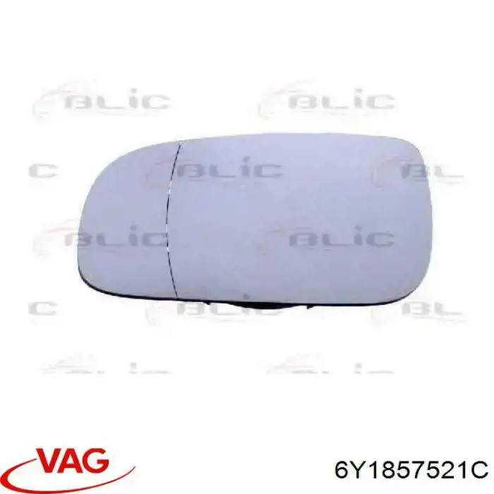 Cristal de espejo retrovisor exterior izquierdo VAG 6Y1857521C precio, desde 11,90 EUR