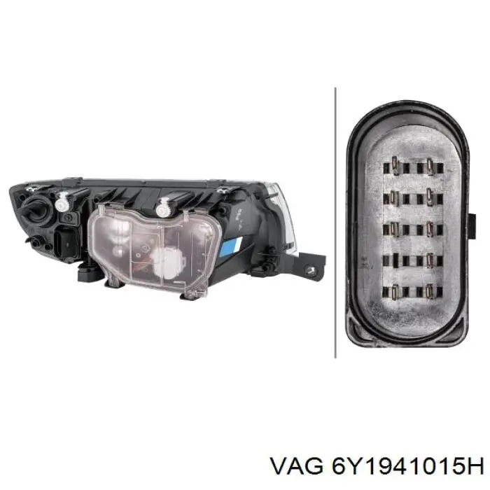 Comprar 6Y1941015H VAG Faro delantero izquierdo
