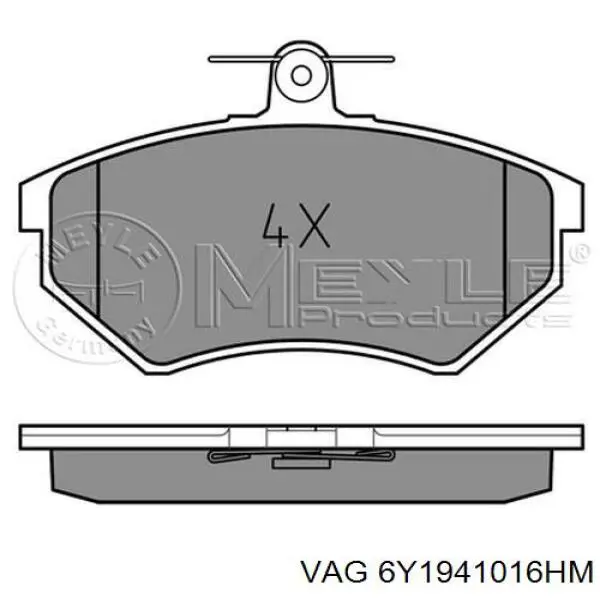 Faro derecho VAG 6Y1941016HM precio, desde 67,68 EUR