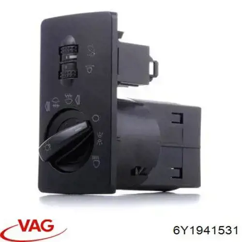 6Y1941531 VAG Interruptor de luces en el tablero