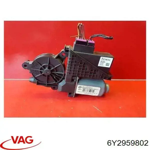 6Y2959802 VAG motor del elevalunas eléctrico