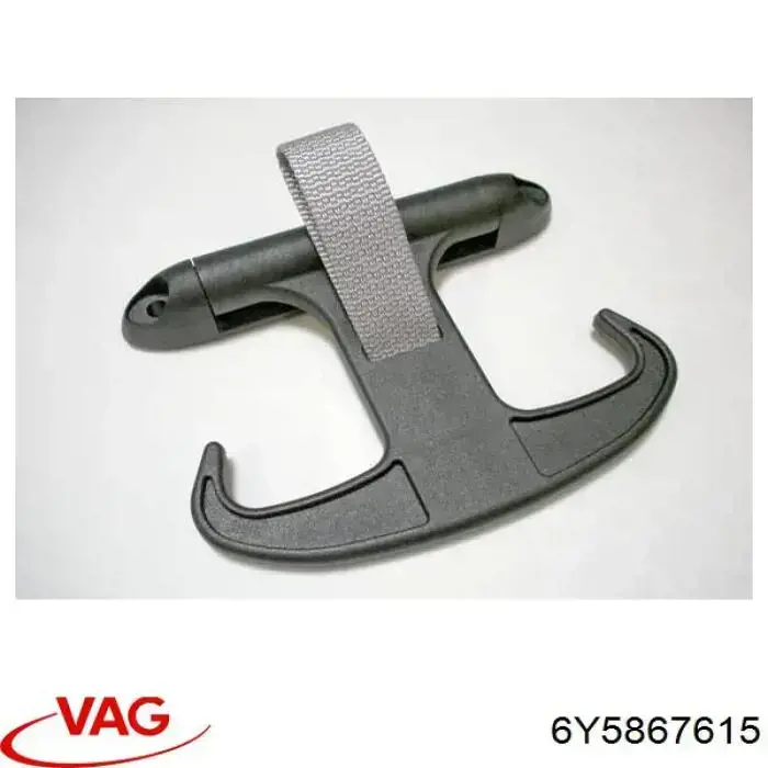 Comprar 6Y5867615 VAG Gancho para bolsa del maletero