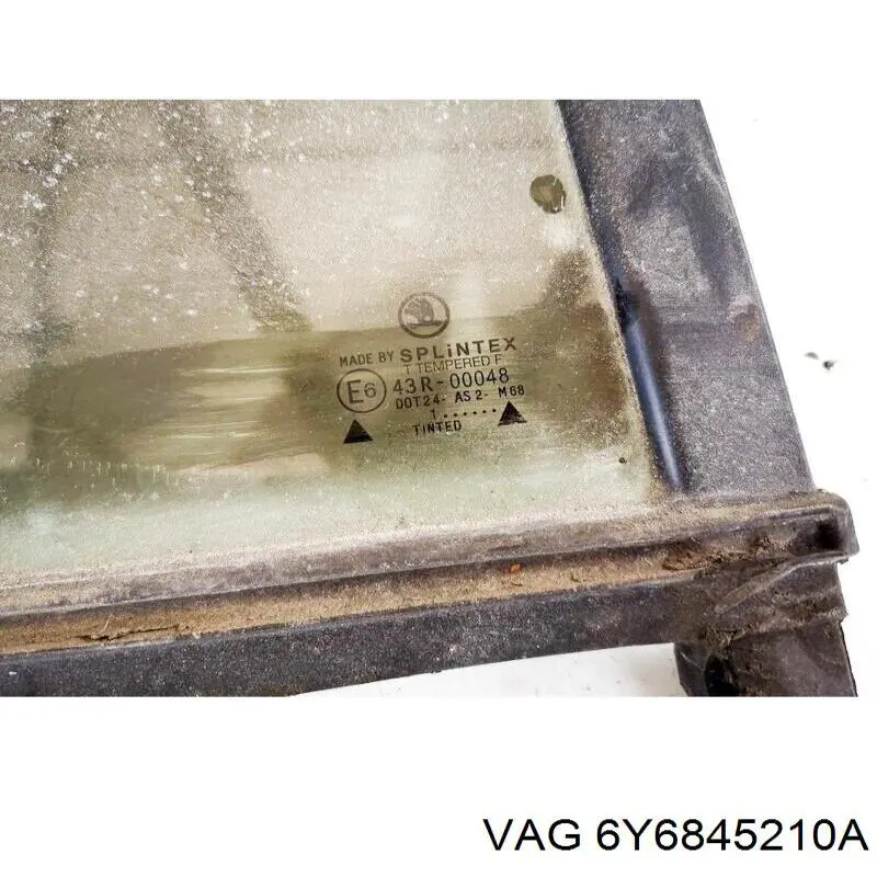 Cristal de la ventanilla fija de la puerta trasera derecha VAG 6Y6845210A precio, desde 118,60 EUR