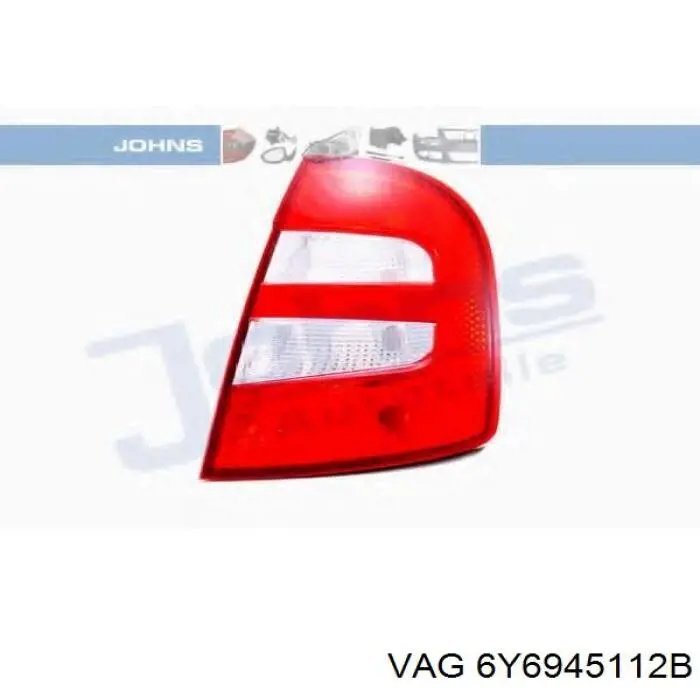 Comprar 6Y6945112B VAG Piloto trasero derecho