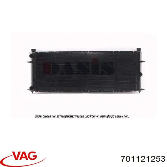 Água radiador VAG 701121253 precio, desde 82,36 EUR