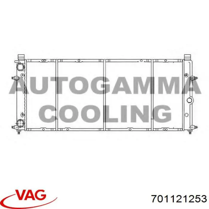 Comprar 701121253 VAG Radiador de auto