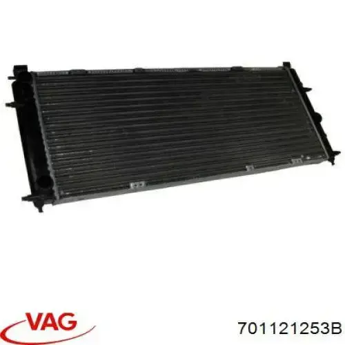 701121253b VAG radiador refrigeración del motor