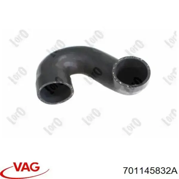 701145832A VAG tubo flexible de aire de sobrealimentación izquierdo