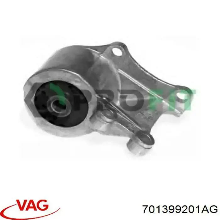 Soporte de motor trasero Volkswagen Transporter 70B, 70C, 7DB, 7DK, 70J, 70K, 7DC, 7DJ