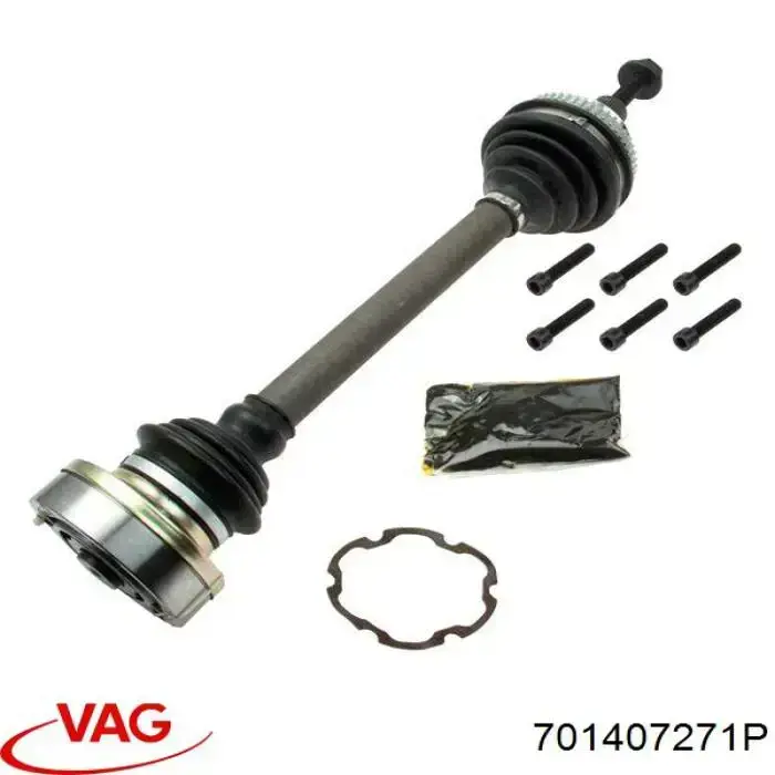 Comprar 701407271P VAG Semieje delantero derecho