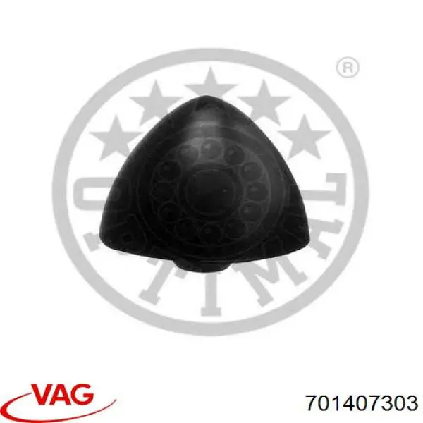 Tope del brazo de suspensión delantero superior 701407303 VAG