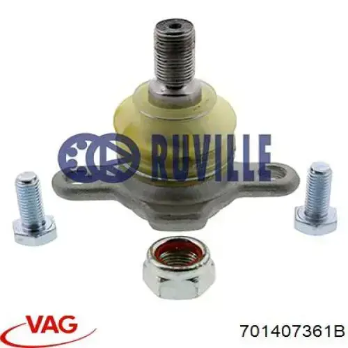 Rótula inferior de suspensión 701407361B VAG