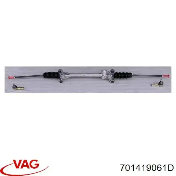 Cremallera de dirección 701419061D VAG