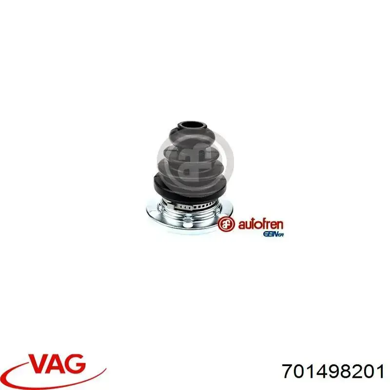 Fuelle de semieje delantero interior 701498201 VAG