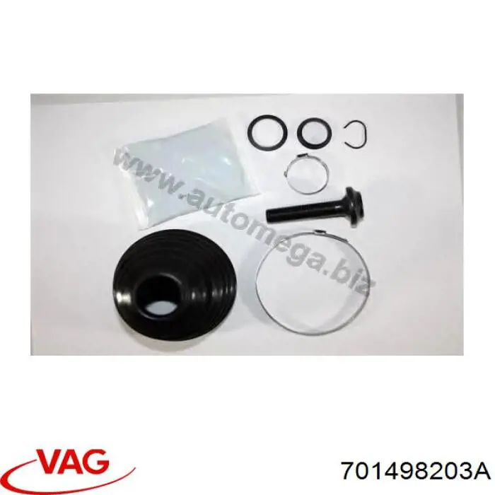 Comprar 701498203A VAG Fuelle de palier delantero exterior