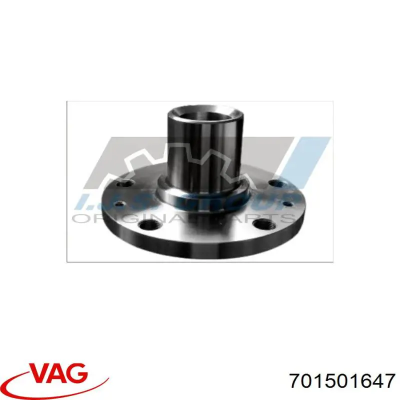 Buje de rueda delantero 701501647 VAG