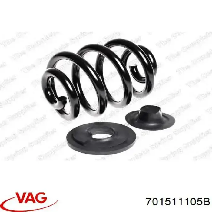 Comprar 701511105B VAG Muelle de eje trasero