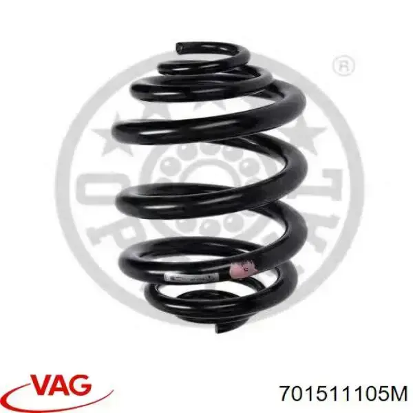 Comprar 701511105M VAG Muelle de eje trasero