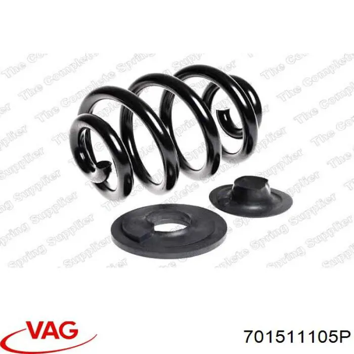Muelle de suspensión trasero VAG 701511105P precio, desde 101,70 EUR