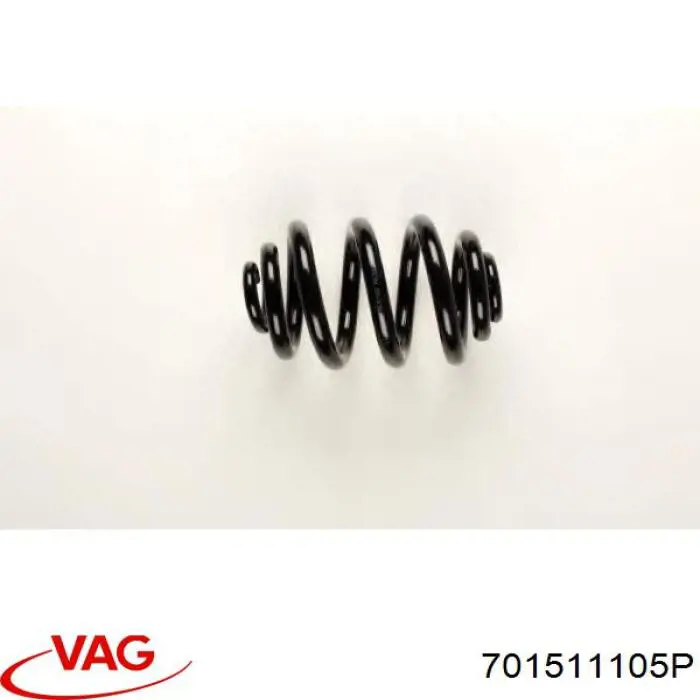 Comprar 701511105P VAG Muelle de eje trasero