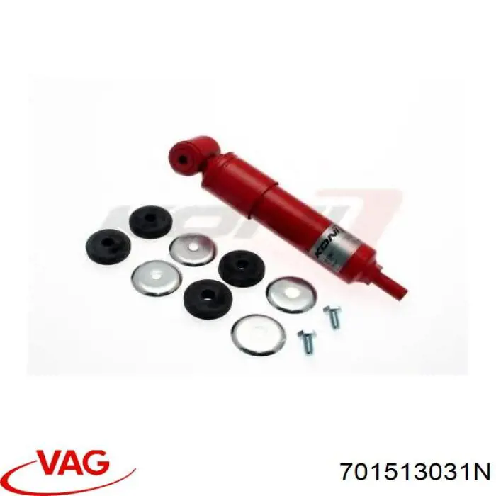 Comprar 701513031N VAG Amortiguador trasero