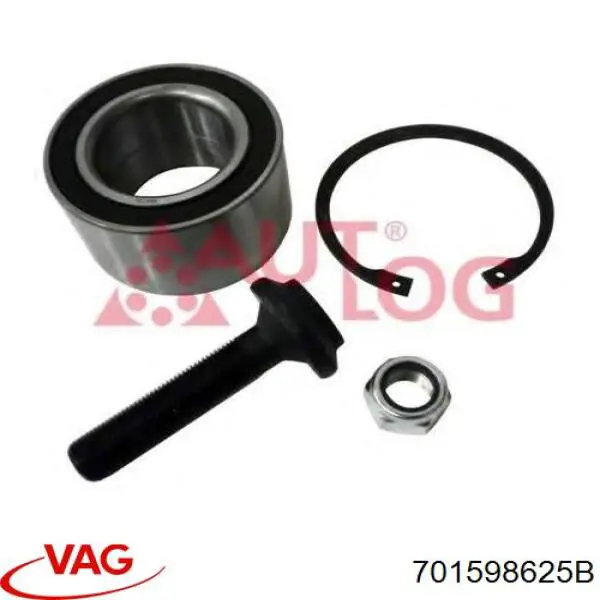 Cojinete de cubo delantero VAG 701598625B precio, desde 29,93 EUR