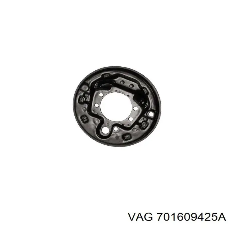 Disco de soporte del tambor de freno trasero izquierdo VAG 701609425A precio, desde  